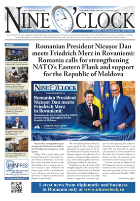 Cover of Nine o clock (Romania) Daily