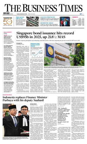 Cover of The Business Times