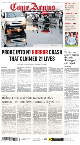 Cover of Cape Argus