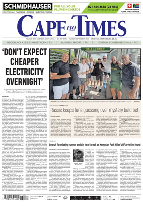Cover of Cape Times