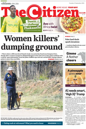 Cover of The Citizen (Gauteng)