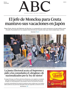 Cover of ABC Madrid