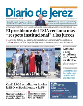 Cover of Diario de Jerez