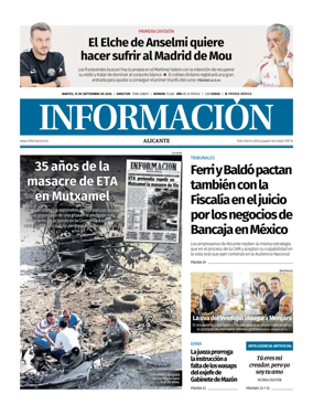 Cover of Diario Informacion