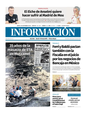 Cover of Diario Informacion (Elche y Vega Baja)