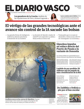 Cover of Diario Vasco (Tolosa-Goierri)