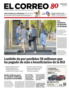 Cover of EL Correo (Alava)