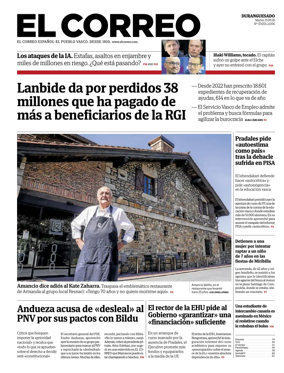 Cover of El Correo (Duranguesado)