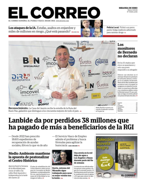 Cover of El Correo (Miranda de Ebro)