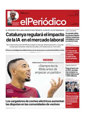 Cover of El Periodico - Castellano