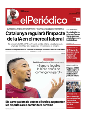 Cover of El Periodico - Catala