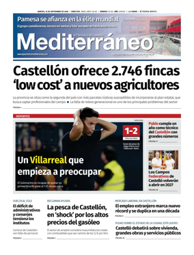 Cover of El Periodico Mediterraneo