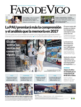 Cover of Faro de Vigo