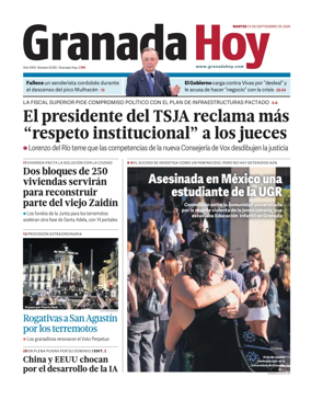 Cover of Granada Hoy