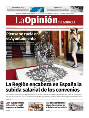 Cover of La Opinion de Murcia