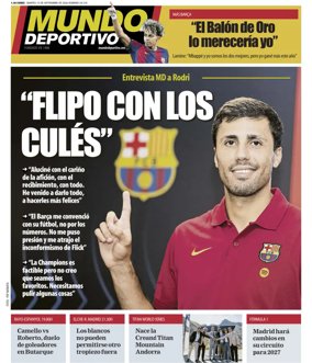 Cover of Mundo Deportivo (At. Madrid)
