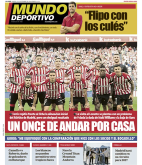 Cover of Mundo Deportivo (Bizkaia-Araba)