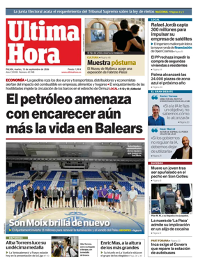 Cover of Ultima Hora