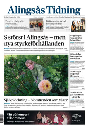 Cover of Alingsas Tidning