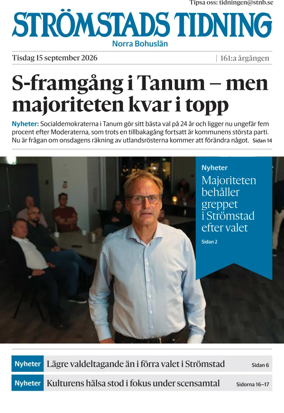 Cover of Stromstads Tidning