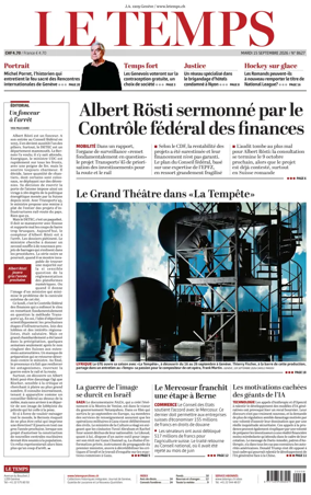Cover of Le Temps