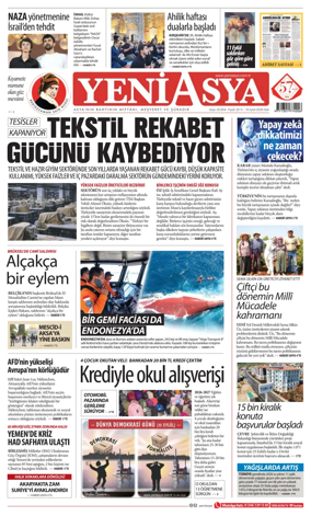 Cover of Yeni Asya
