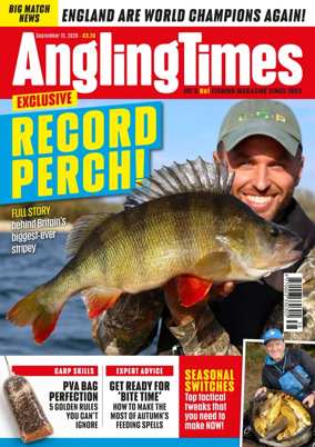 Cover of Angling Times (UK)