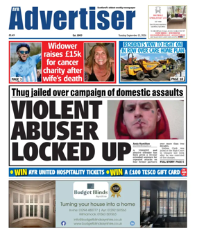 Cover of Ayr Advertiser