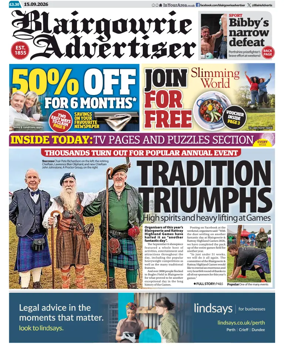 Cover of Blairgowrie Advertiser