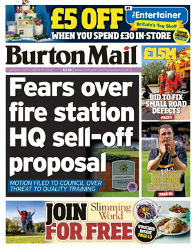 Cover of Burton Mail