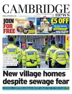 Cover of Cambridge News