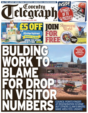 Cover of Coventry Telegraph