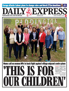Cover of Daily Express