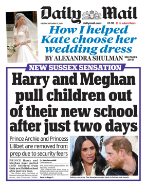 Cover of Daily Mail