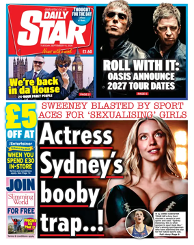Cover of Daily Star