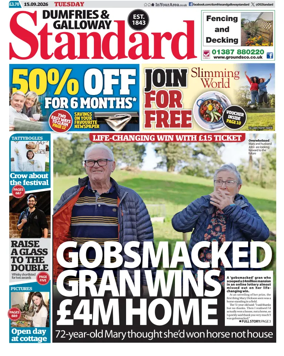 Cover of Dumfries & Galloway Standard