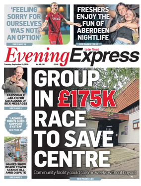 Cover of Evening Express