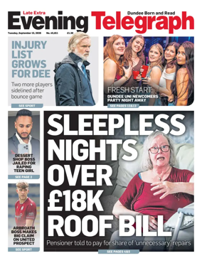 Cover of Evening Telegraph (First Edition)