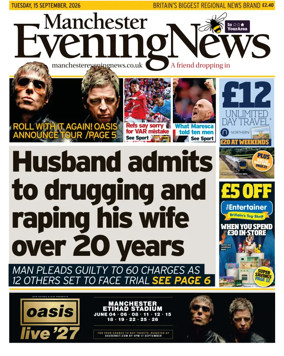 Cover of Manchester Evening News