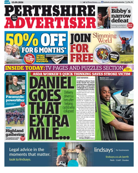 Cover of Perthshire Advertiser