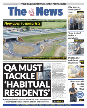 Cover of Portsmouth News