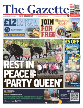 Cover of Teesside Evening Gazette