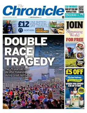 Cover of The Chronicle (South Tyneside and Durham)