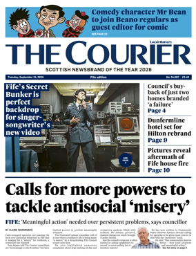 Cover of The Courier & Advertiser (Fife Edition)