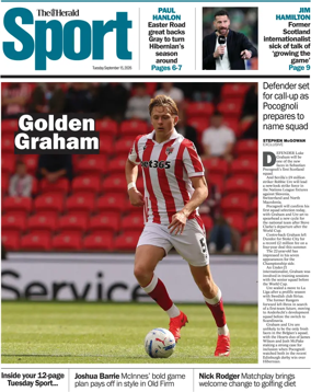 Cover of Herald Sport