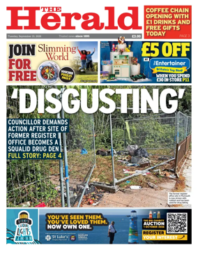Cover of The Plymouth Herald