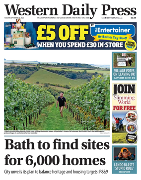 Cover of Western Daily Press