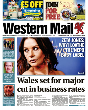 Cover of Western Mail