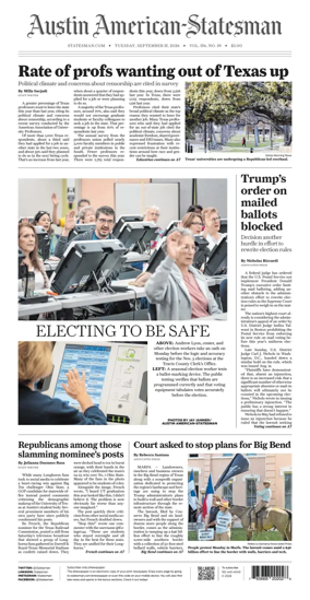 Cover of Austin American-Statesman