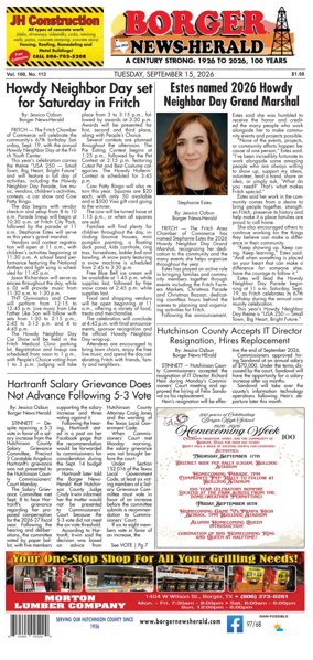Cover of Borger News-Herald